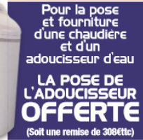 POSE ADOUCISSEUR D EAU OFFERTE