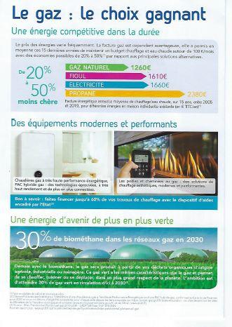 La quinzaine du gaz du 14 au 29 Mars 2020 :                              Comment en profitez ?